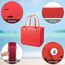 Rubber Beach Tote Bag