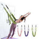 Adjustable Aerial Yoga Strap Hammock Swing Stretching Anti-gravity Inversion Exercises Multilayer Belt Yoga Flexibility Trainer