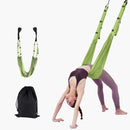 Adjustable Aerial Yoga Strap Hammock Swing Stretching Anti-gravity Inversion Exercises Multilayer Belt Yoga Flexibility Trainer