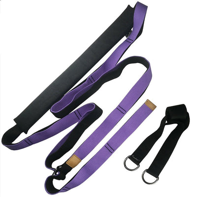 Adjustable Aerial Yoga Strap Hammock Swing Stretching Anti-gravity Inversion Exercises Multilayer Belt Yoga Flexibility Trainer