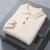 Men's Short Polo Neck Mink Cashmere Sweater