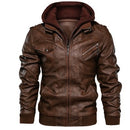 Best Men's Winter Jacket Slim Warm Leather Jacket