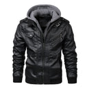 Best Men's Winter Jacket Slim Warm Leather Jacket