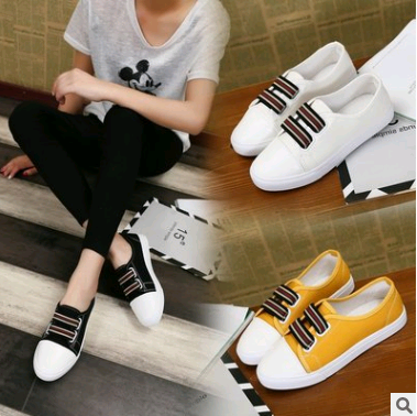 Shoes women's shoes 2021 spring new ladies canvas shoes student fashion casual flat pedal ankle canvas shoes