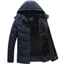 Winter Clothes For Middle-aged And Elderly Men's Cotton-padded Clothes Plus Velvet And Thickened Down Padded Clothes For Middle-aged Men's Cotton-padded Jacket Men's Dad's Jacket