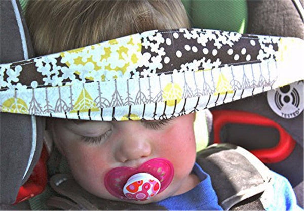 Pram Car Safety Seat Sleep Positioner Stroller Baby Head Support Fastening Belt Adjustable Pram Strollers Accessories