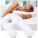 Side Sleeper: U-Shape Headrest Side Sleeper Pillow Correct Spine