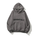 Essentials Hoodie Sweatshirt Reflective Letter Print Sweatshirt