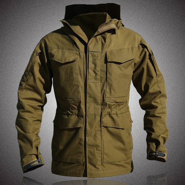 S.archon Angken Men's Outdoor Tactical Windbreaker Jacket New Jacket M65CTU Spy Shadow Windbreaker
