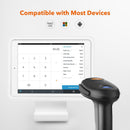 Barcode Scanner TaoTronics 2-in-1 Bluetooth Barcode Scanner