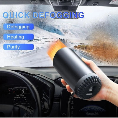 Car Heater Cup Shape 12V Hot Air Blower Electric Fan