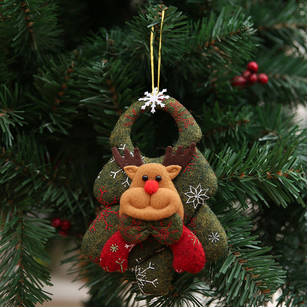 Christmas Decorations, Christmas Tree, Elk, Snowman Pendant