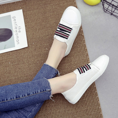 Shoes women's shoes 2021 spring new ladies canvas shoes student fashion casual flat pedal ankle canvas shoes