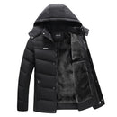 Winter Clothes For Middle-aged And Elderly Men's Cotton-padded Clothes Plus Velvet And Thickened Down Padded Clothes For Middle-aged Men's Cotton-padded Jacket Men's Dad's Jacket