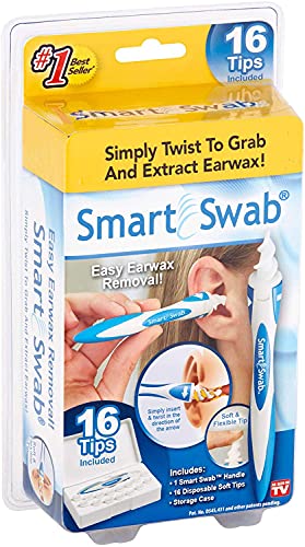 SMART SWAB Spiral Ear Cleaner Safe Ear Wax Removal Kit