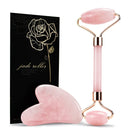 Gua Sha Skin Care Tool, Rose Quartz Massager, Can Be Used For Facial And Body Muscle Relaxation