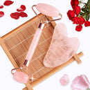 Gua Sha Skin Care Tool, Rose Quartz Massager, Can Be Used For Facial And Body Muscle Relaxation