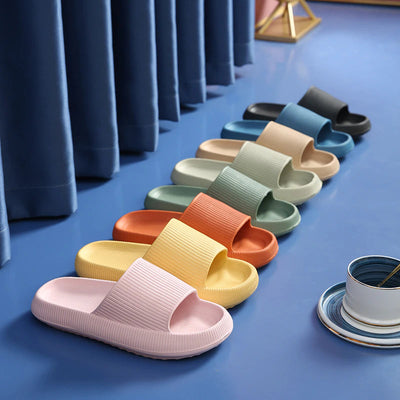 Unisex Soft Anti-Slip Thick platform slippers