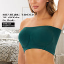 Seamless Imitation Steel Ring Strapless Tube Top