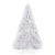 Artificial Hinged Pine Snow-flocked Christmas Tree with Metal Stand