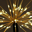 Solar Light Outdoor Grass Globe Dandelion Waterproof Flash String Lights Lawn Firework Lamp Garden Christmas Decor