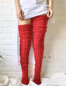 OVER KNEE KNITTED SOCKS