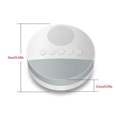 White Noise Machine Sound Machine for Sleep Baby Sleep Sound Player Night Light USB Rechargeable