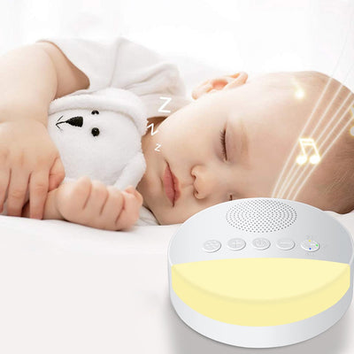 White Noise Machine Sound Machine for Sleep Baby Sleep Sound Player Night Light USB Rechargeable