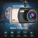 Dash Camera For Cars Front And Rear, Dashboard Camera 170°Wide Angle Car DVR with 4'' LCD Screen