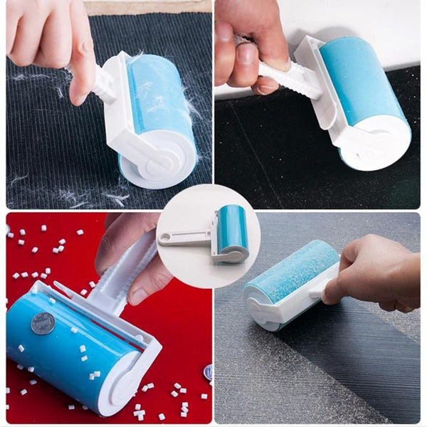 Reusable Lint Remover Clothes Dust Wiper Cat Dog Comb Shaving Hair Pet Hair Remover Brush Washable Sticky Roller Laundry Product