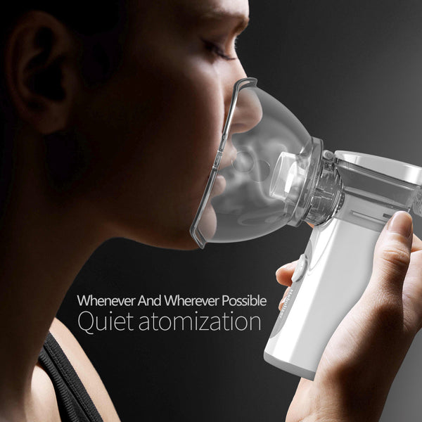 Active - Rechargeable Mesh Nebulizer | Silent Inhalation For Better Breathing