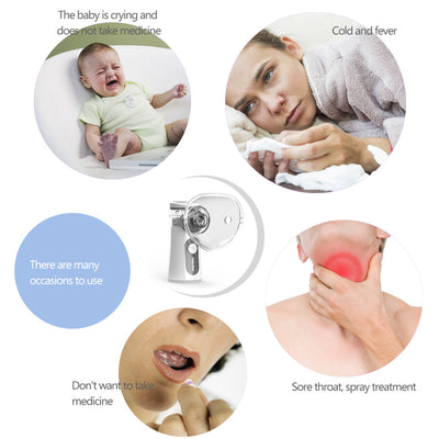 Active - Rechargeable Mesh Nebulizer | Silent Inhalation For Better Breathing