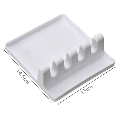 Meijuner Multifunctional Spatula Rack Household Spoon Mat Kitchen Storage Plastic Pot Cover Rack Holder