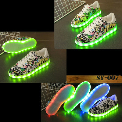 USB Charging Light Up Shoes