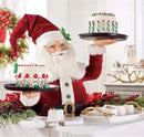 Santa Snack Tray Holder Cake Holder Christmas Kitchen Supplies