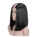 Women's Short Wig Straight Hair Micro Curl Women's Wig