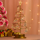 LED Decorative Night Light Crystal Diamond Christmas Tree Light