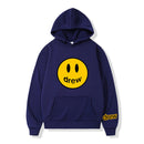 DREW Unisex Smiley Casual Long Sleeve Hoodie