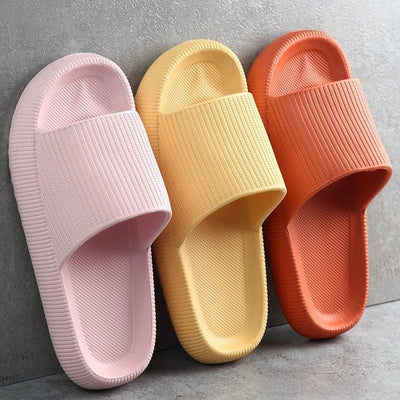 Women Fashion Soft Sole EVA Indoor Slides Woman Sandals 2022 Summer Non-slip Flip Flops