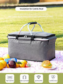 Foldable Insulated Picnic Basket™