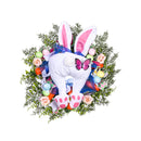 Colorful Easter Bunny Garlands Door Wall Oranments Happy Easter Party Wreath Decoration 2022 New Creative Festival Garland Decor