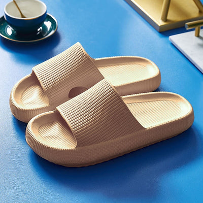 Women Fashion Soft Sole EVA Indoor Slides Woman Sandals 2022 Summer Non-slip Flip Flops