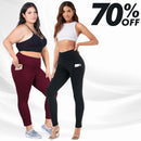 Align High Waist Stretch Tummy Booty Slimming Butt Lift Plus-Size Leggings with Pockets