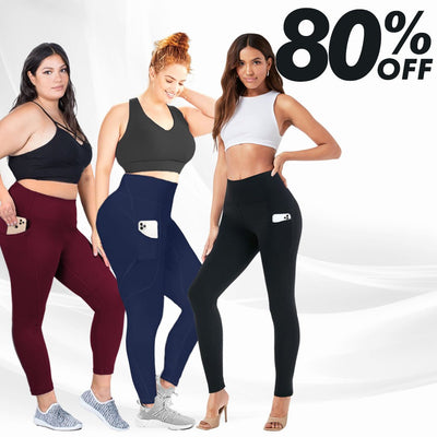 Align High Waist Stretch Tummy Booty Slimming Butt Lift Plus-Size Leggings with Pockets