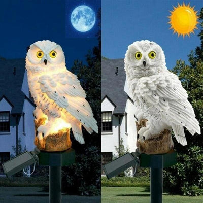 Waterproof IP65 Solar Garden Lights Owl SquirrelOrnament Animal Bird Outdoor LED Path Lawn Yard Garden Lamps Animal Decor