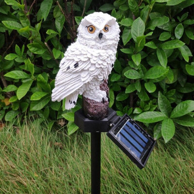 Waterproof IP65 Solar Garden Lights Owl SquirrelOrnament Animal Bird Outdoor LED Path Lawn Yard Garden Lamps Animal Decor