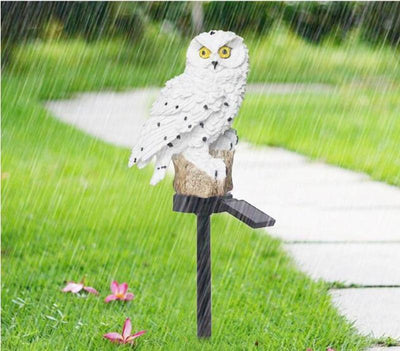 Waterproof IP65 Solar Garden Lights Owl SquirrelOrnament Animal Bird Outdoor LED Path Lawn Yard Garden Lamps Animal Decor