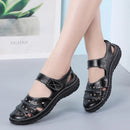2022 Women's Summer School Comfortable Flat Sandals, Premium Leather Orthopedic Sandals,