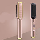 Profissional Hair Straightener Brush Hair Anti Frizz Brush