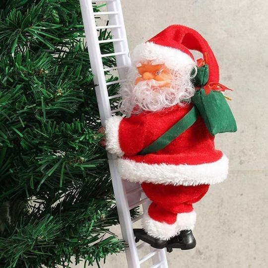 Climbing Santa Claus - Christmas Decoration